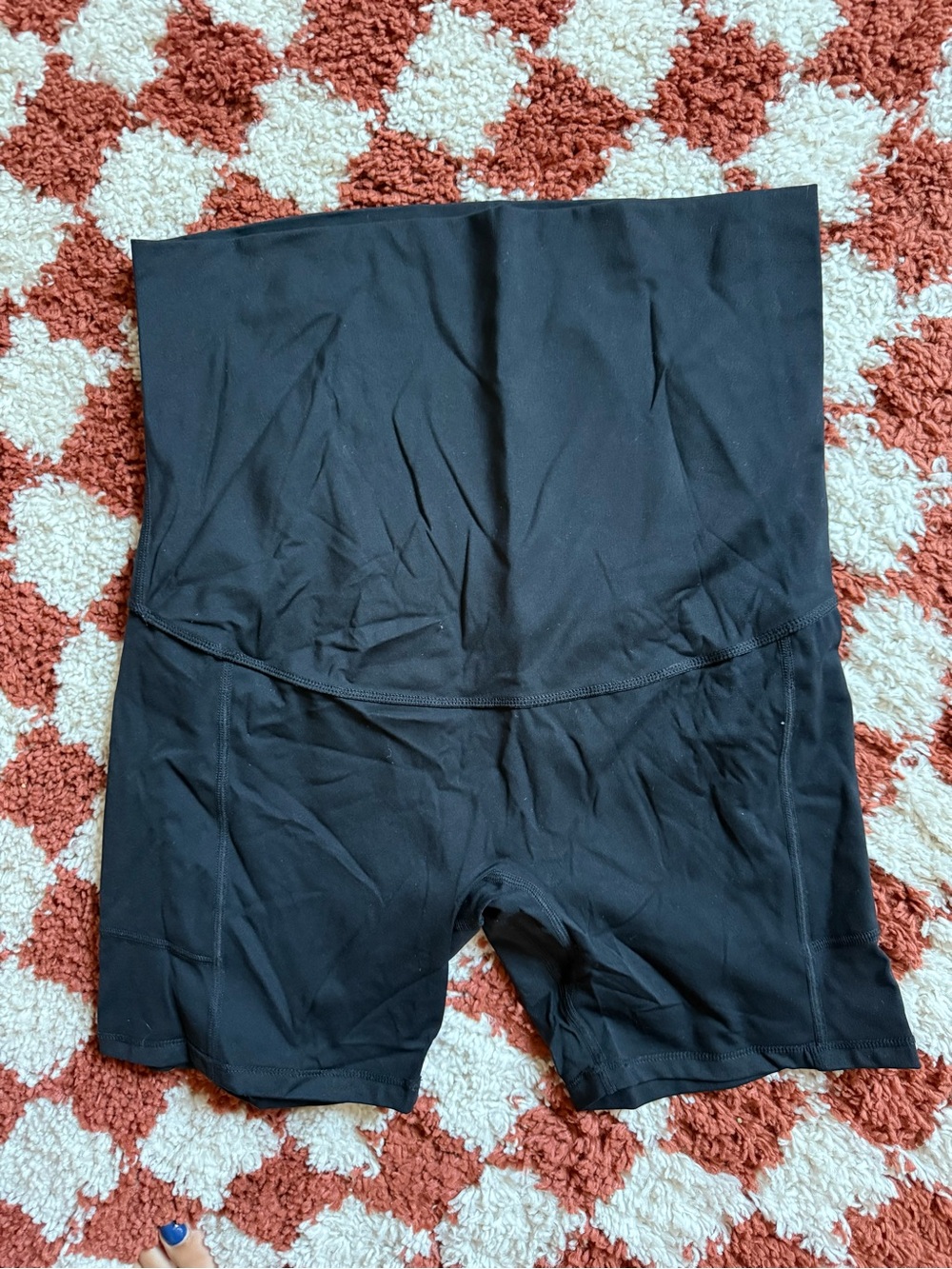 Pregnancy biker shorts